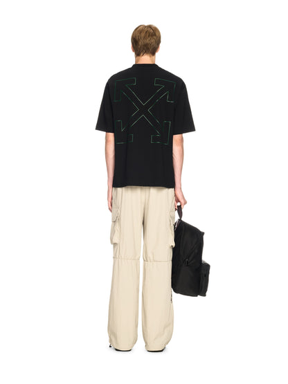 Off-White Banknote Arrow Skate Ss Tee Black