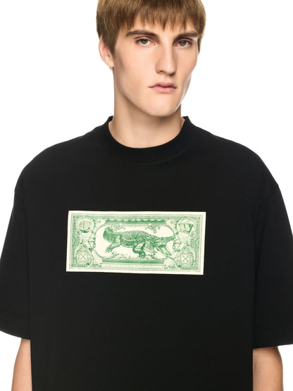 Off-White Banknote Arrow Skate Ss Tee Black