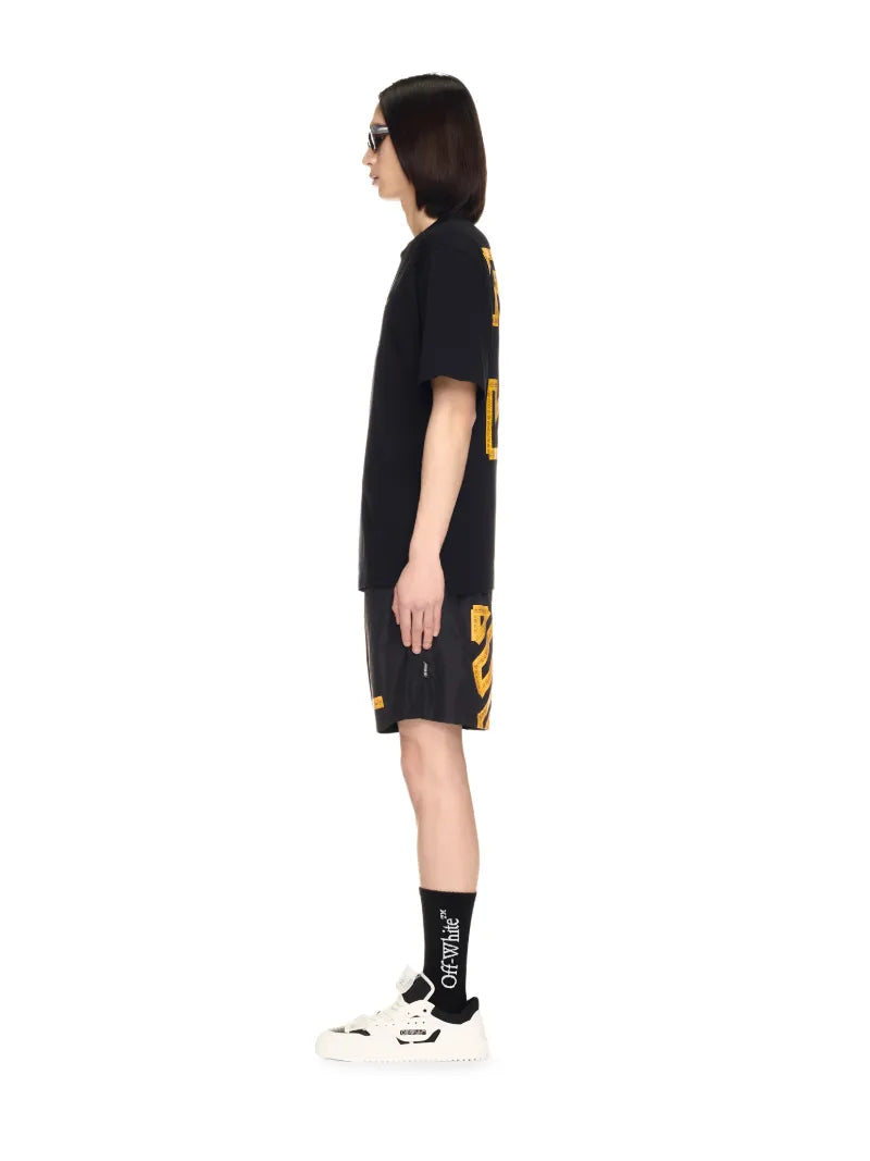 Off-White Tape Arrow Skate Ss Tee Black