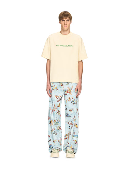 Off-White Cash Arrow Skate Ss Tee Neutrals Black