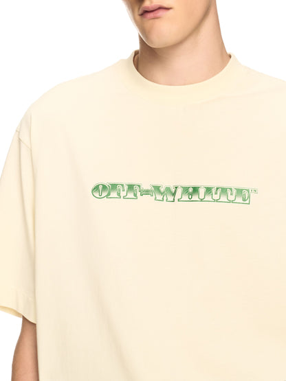 Off-White Cash Arrow Skate Ss Tee Neutrals Black