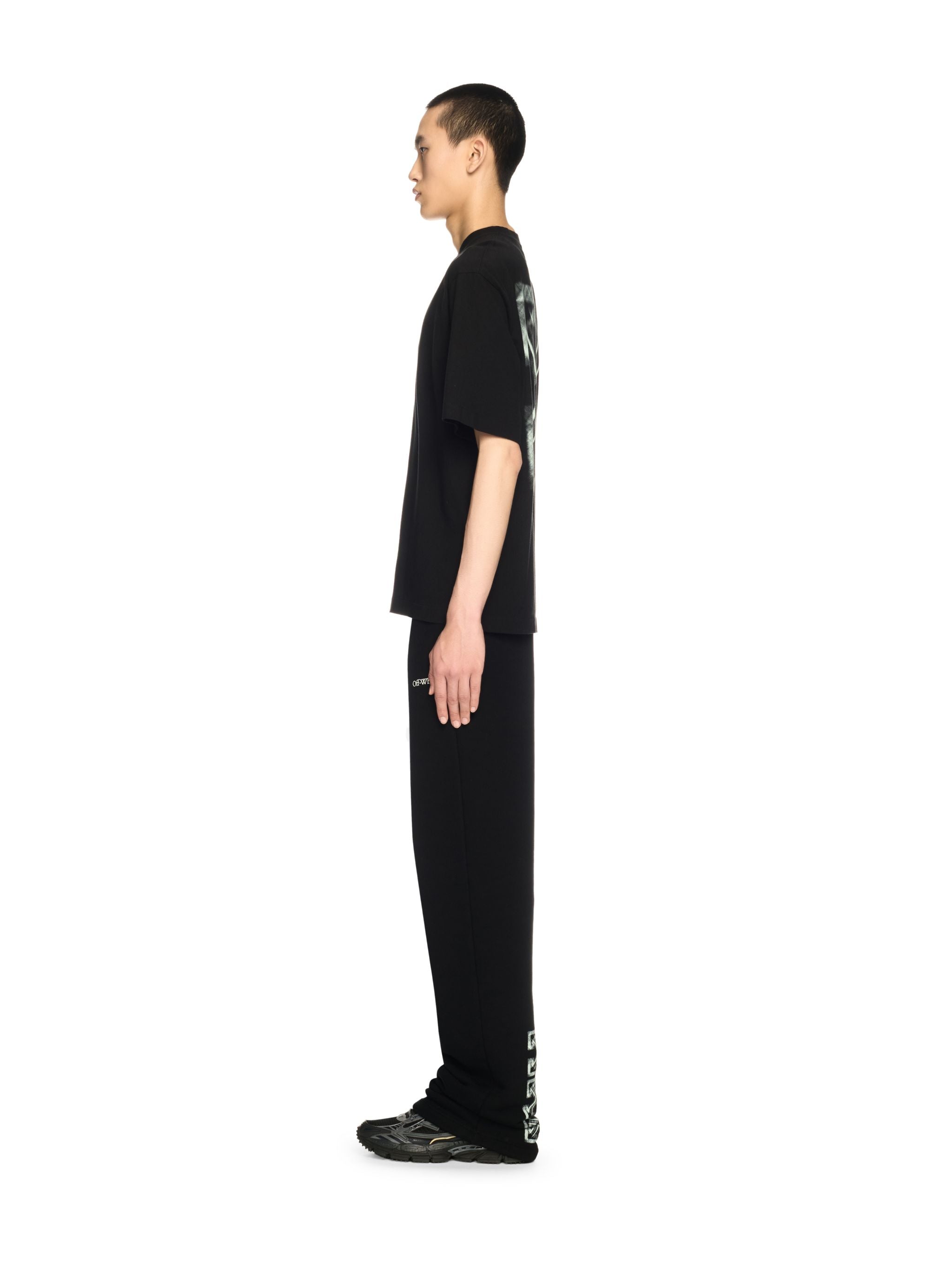 Off-White Vibe Arrow Skate Ss Tee Black Orange