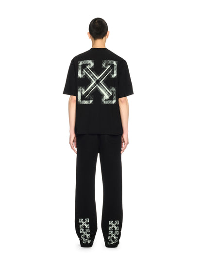 Off-White Vibe Arrow Skate Ss Tee Black Orange