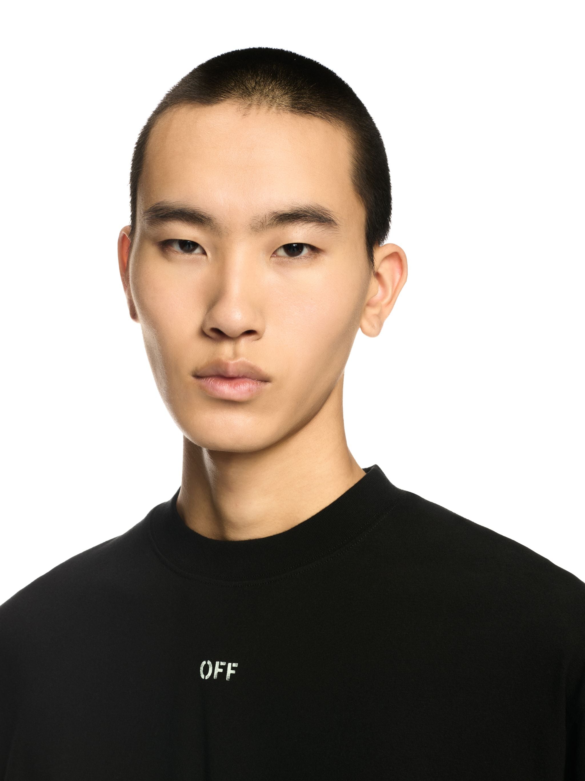 Off-White Vibe Arrow Skate Ss Tee Black Orange