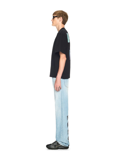 Off-White Barber Arrow Skate Ss Tee Black