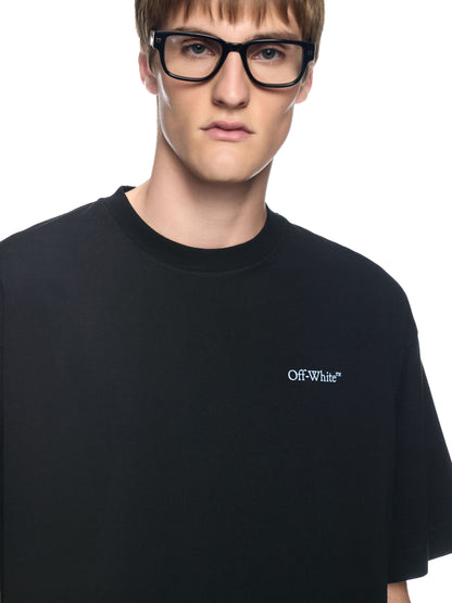 Off-White Barber Arrow Skate Ss Tee Black