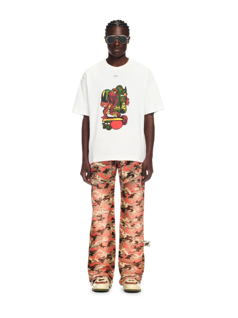 Off-White Nana Arrow Skate Ss Tee Black