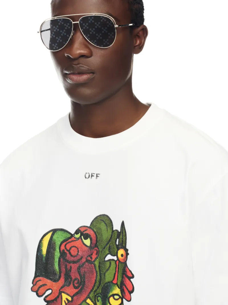 Off-White Nana Arrow Skate Ss Tee Black