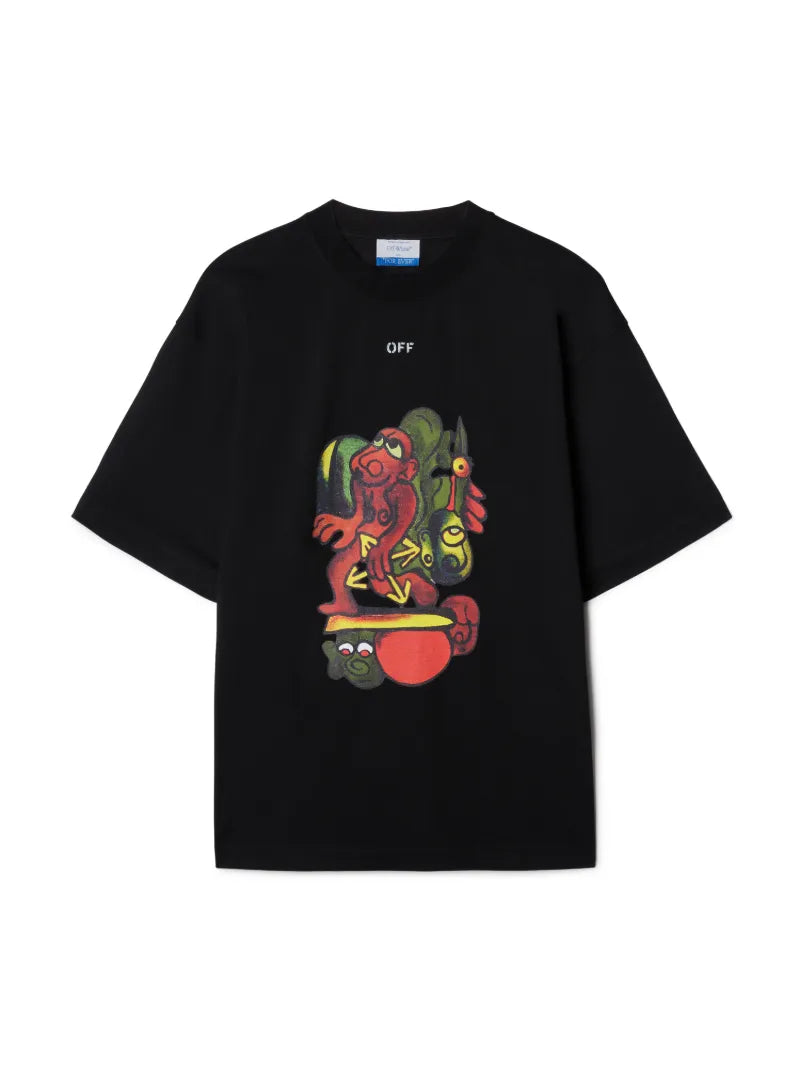 Off-White Nana Arrow Skate Ss Tee Black