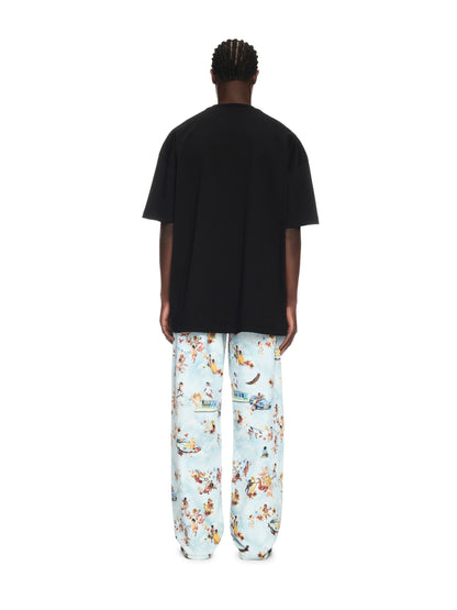 Off-White Fresco Star Over Ss Tee Black