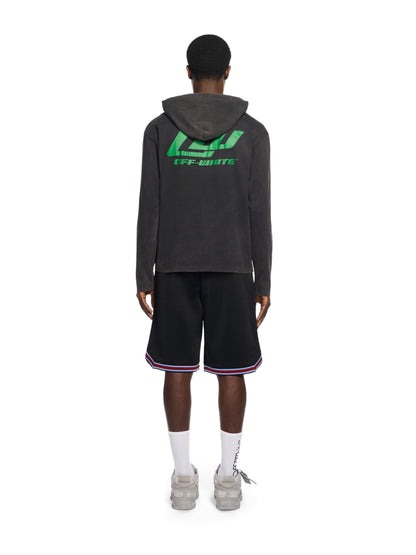 Off-White Desert 90S Hooded Longsleeve Tshirt Vintage