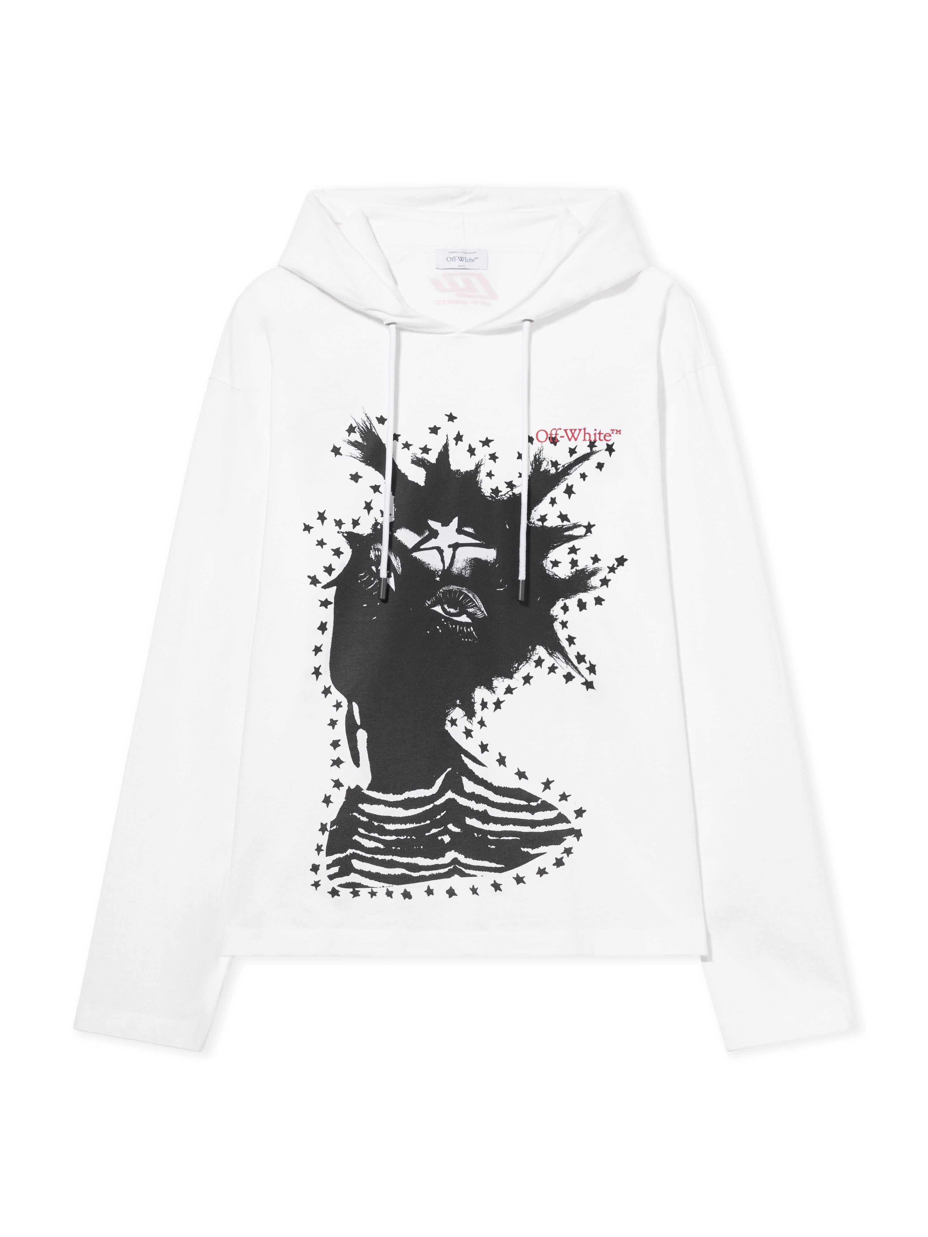 Off-White Desert Arrow 90S Hooded Longsleeve Tshirt
