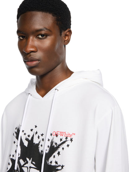 Off-White Desert Arrow 90S Hooded Longsleeve Tshirt
