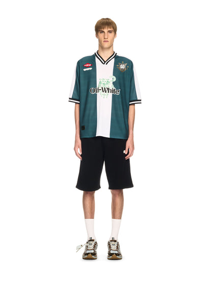 Off-White Tiger 23 Soccer Ss Tee Green