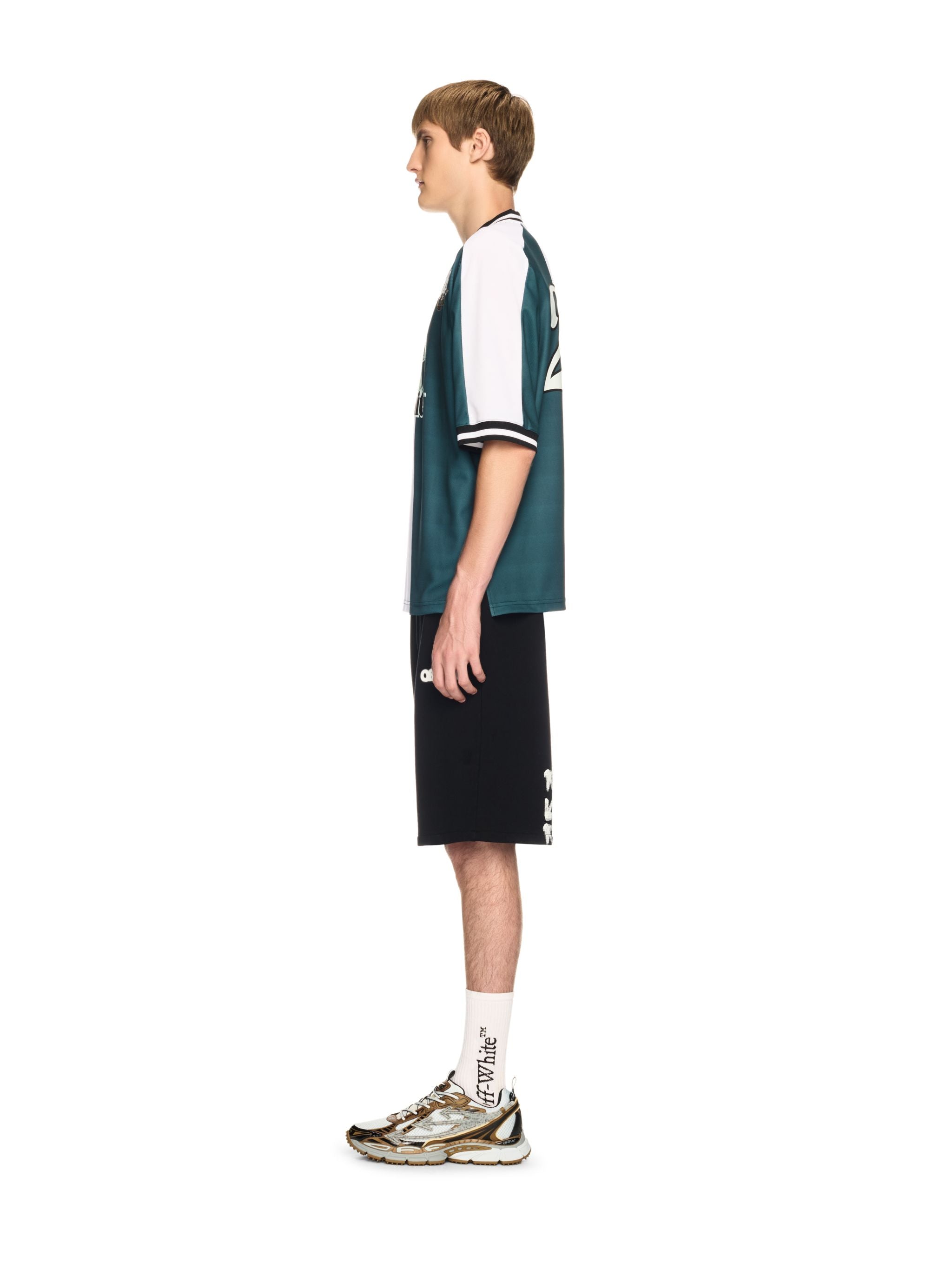 Off-White Tiger 23 Soccer Ss Tee Green