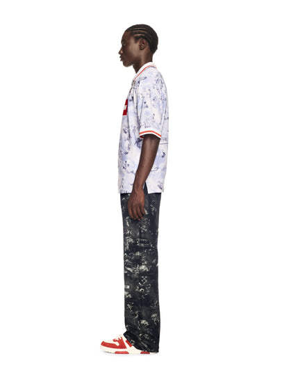 Off-White Fresco Soccer Ss Polo Purple