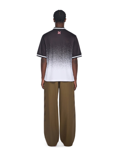 Off-White Big Off Gradient Soccer Tee Black