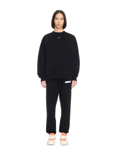Off-White Vibe Arrow Skate Crewneck Black