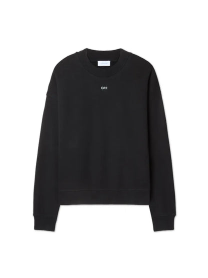 Off-White Vibe Arrow Skate Crewneck Black