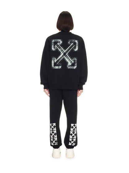 Off-White Vibe Arrow Skate Crewneck Black