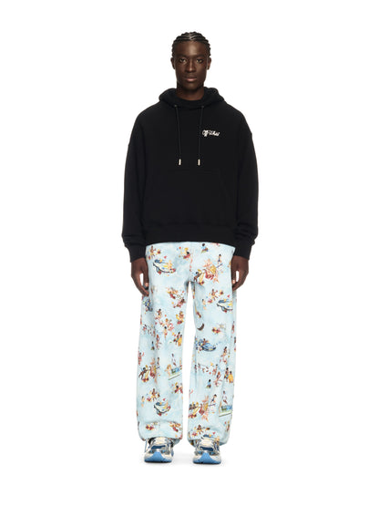 Off-White Script Skate Hoodie Black