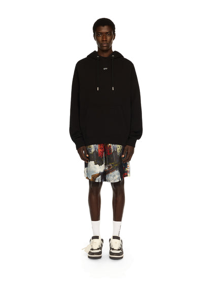 Off-White Thinkman Arrow Skate Hoodie Black