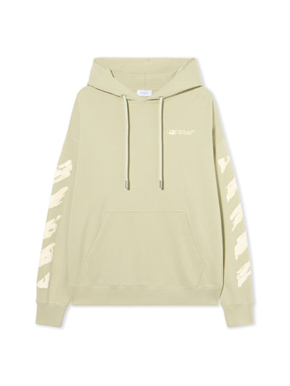 Off-White Ink Arrow Skate Hoodie Black Cream