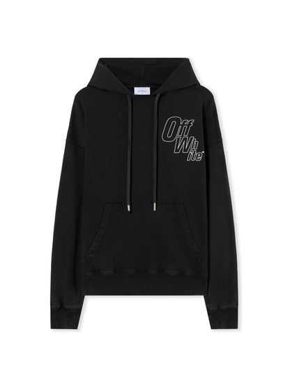 Off-White Outline Arrow Skate Hoodie Vintage