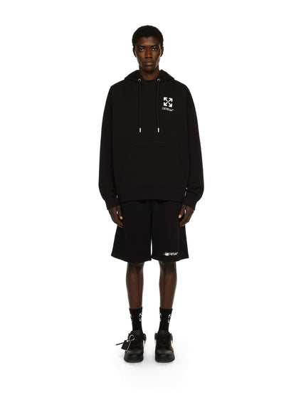 Off-White Small Arrow Skate Hoodie Black