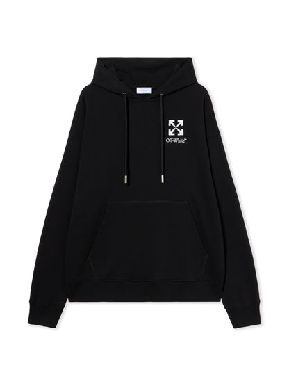 Off-White Small Arrow Skate Hoodie Black