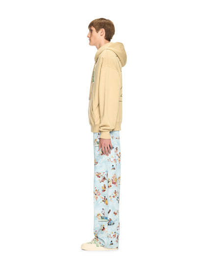 Off-White Banknote Arrow Skate Hoodie Neutrals