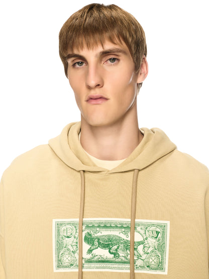 Off-White Banknote Arrow Skate Hoodie Neutrals