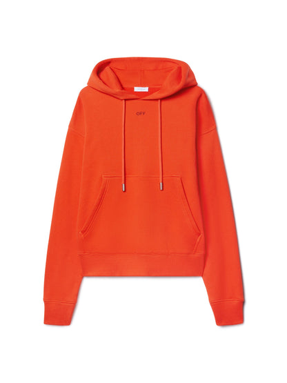 Off-White Vibe Arrow Skate Hoodie Orange