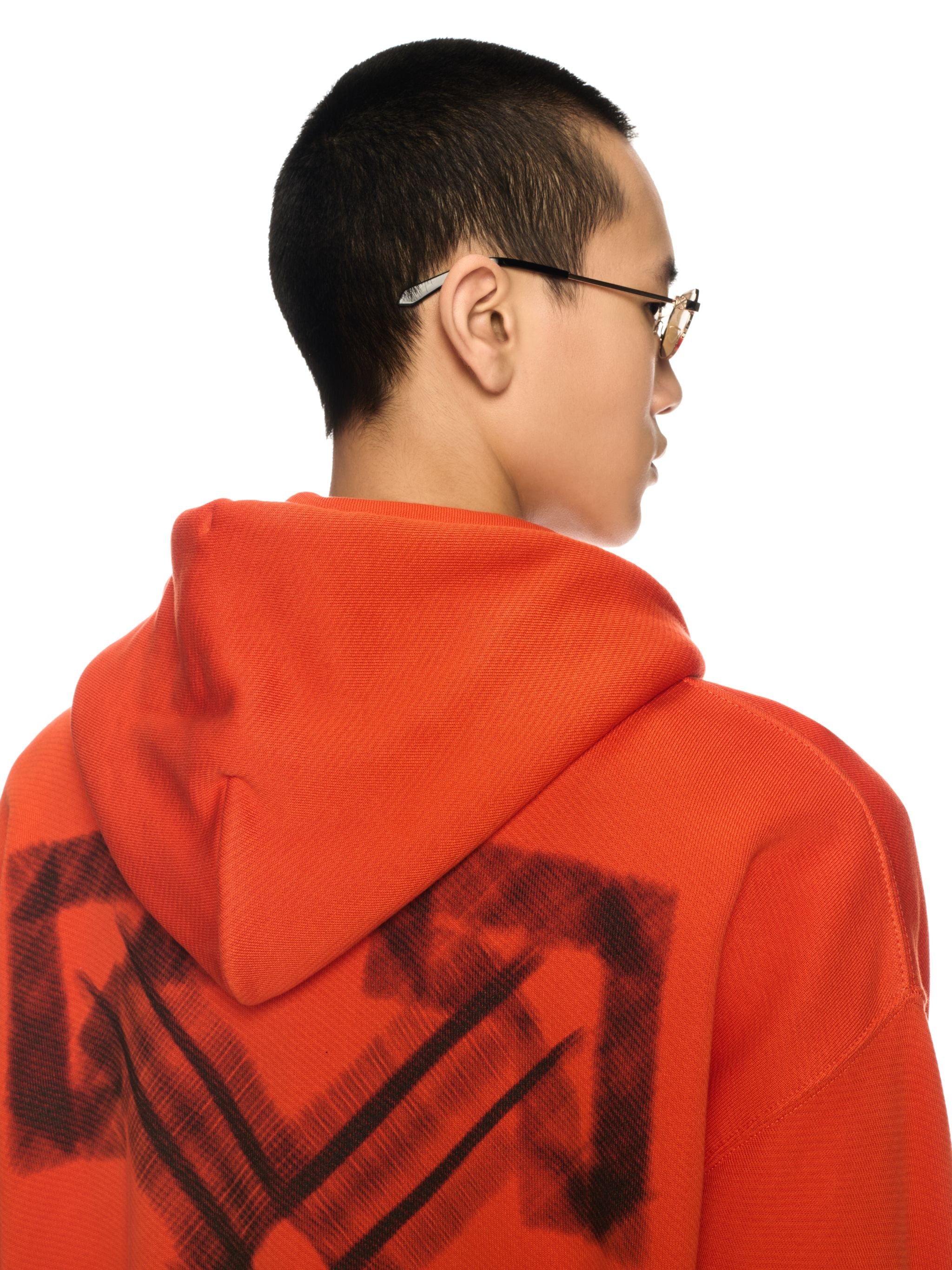 Off-White Vibe Arrow Skate Hoodie Orange
