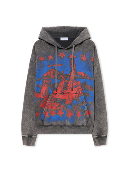 Off-White Desert Skate Hoodie Vintage
