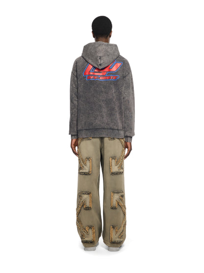 Off-White Desert Skate Hoodie Vintage