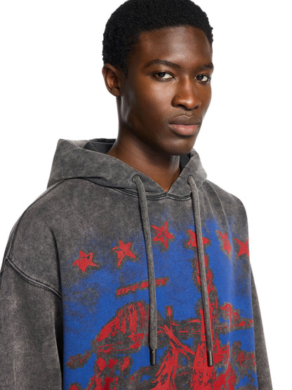 Off-White Desert Skate Hoodie Vintage