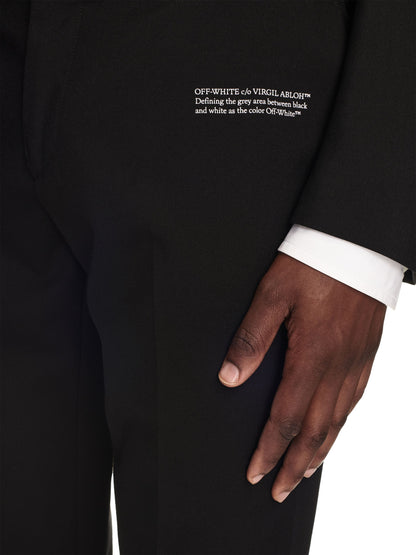 Off-White Corp Skinny Pant Black