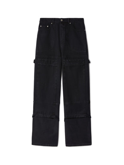 Off-White Garmdyed Canv Relax Carpenter Black