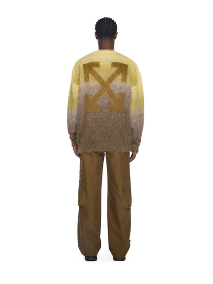 Off-White Bookish Cotton Cargo Pants Beech