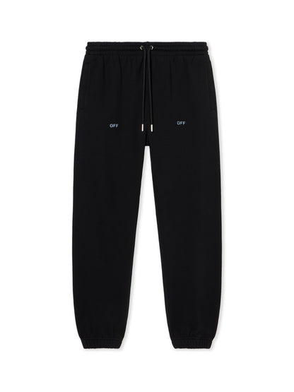 Off-White Stencil Arrow Sweatpants Black