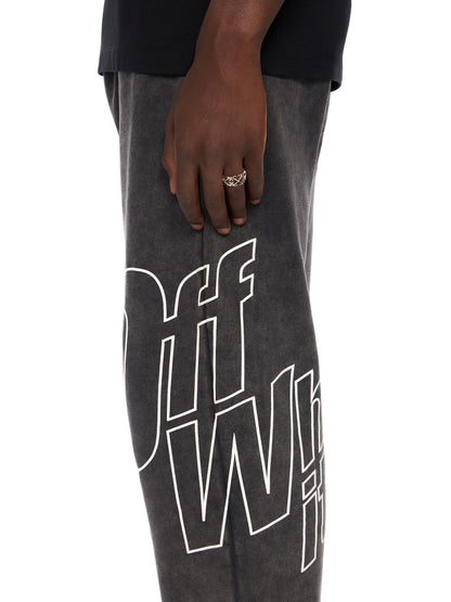 Off-White Outline Arrow Sweatpants Vintage