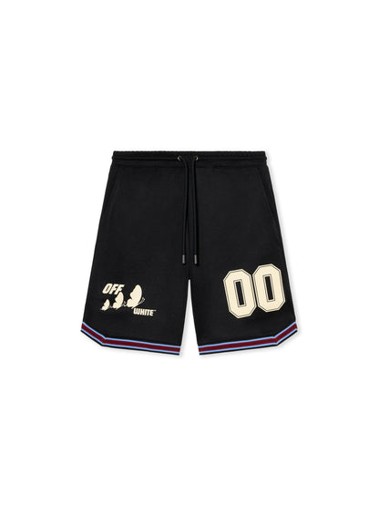Off-White 00 Basketball Shorts Black