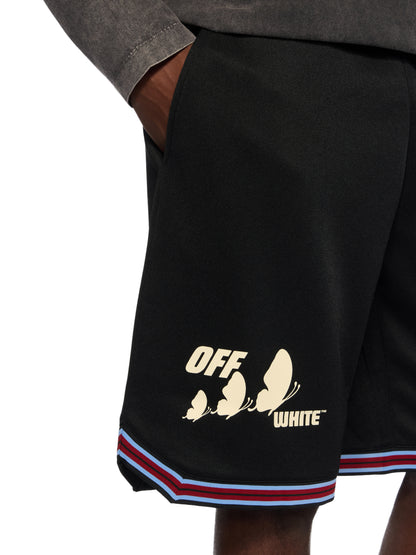 Off-White 00 Basketball Shorts Black