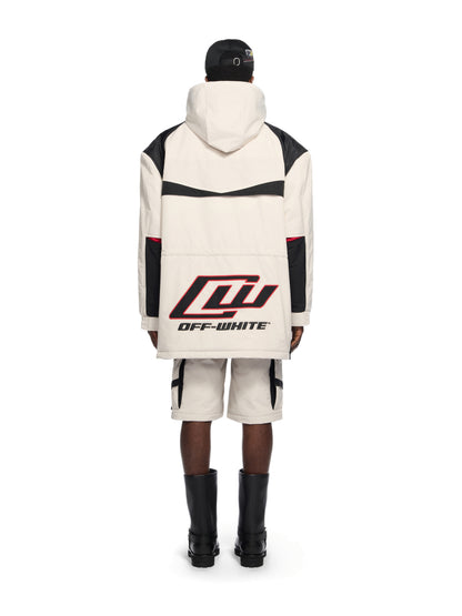 Off-White Sporty Color Block Parka