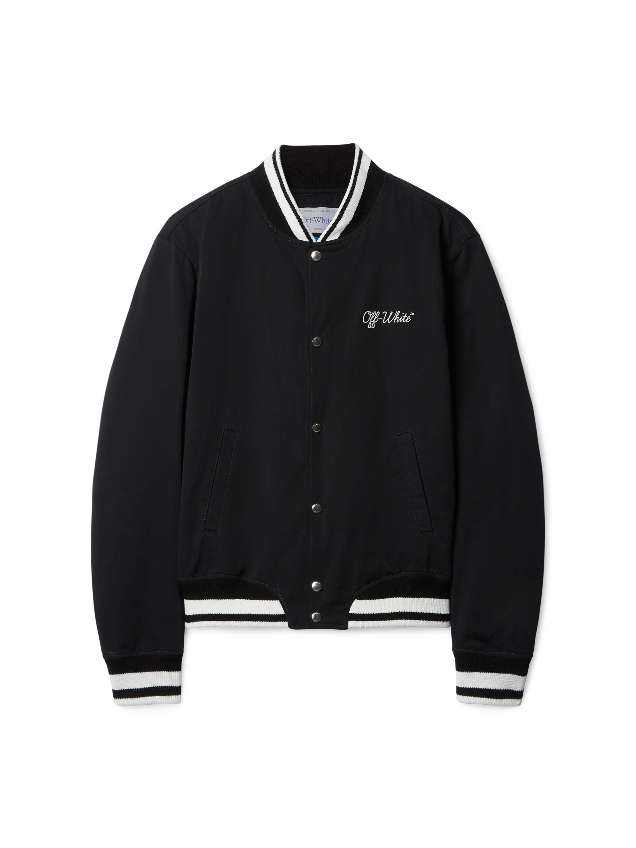 Off-White Script Cotgab Souvenir Varsi Black