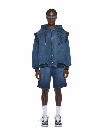 Off-White Arrow Fleece Varsity Hoodie Vintage