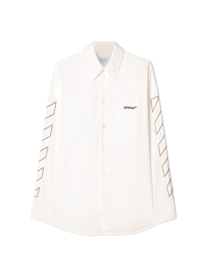 Off-White Diag Outl Popl Over Shirt