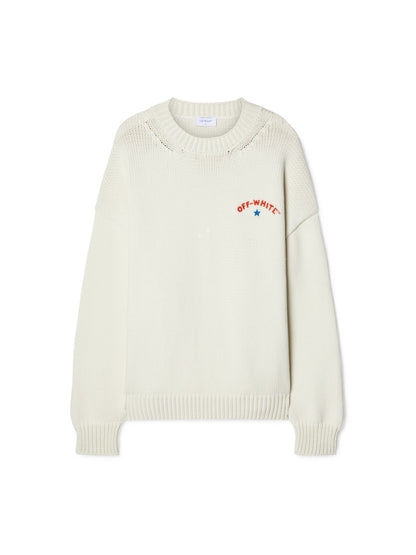 Off-White Star Arrow Knit Crewneck