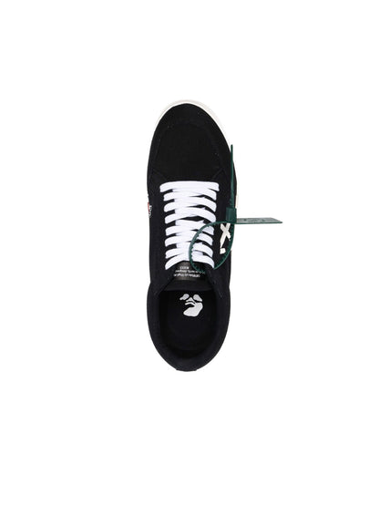 Off-White Low Vulcanized Canvas Sneakers Black